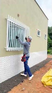 Why Don’t People in the U.S. Install Security Bars Like This? #fyp #security #homeimprovement