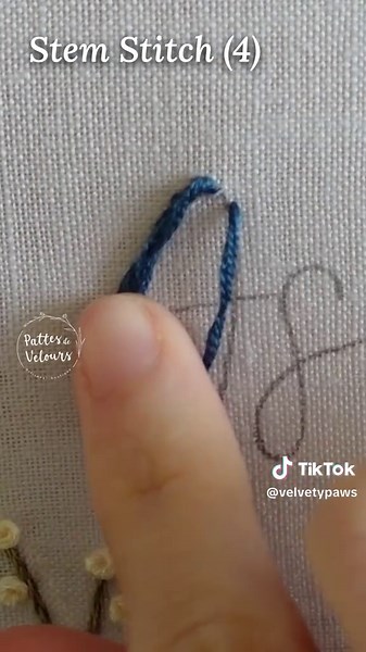 Learn Stem Stitch Embroidery Techniques for Text