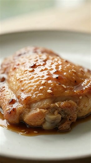 Air Fryer Honey Garlic Chicken Thighs #easydinner #easyrecipes #viralrecipes #airfryerrecipes
