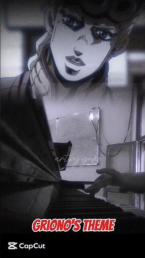 Griono's theme from Jojo's Bizarre Adventure with piano #piano