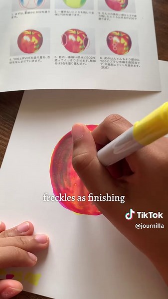 Practicando teoría del color con marcadores Copic