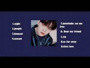 ~ SUGA ~PLAYLIST FOR SLEEP , STUDY , RELAX .