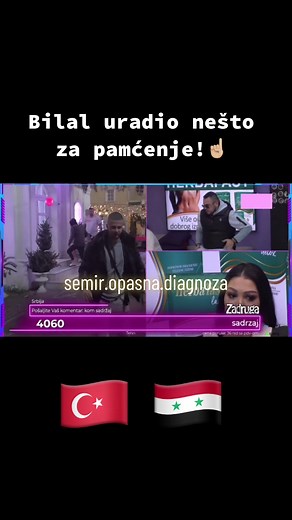 Bilal odlučan da dominira!