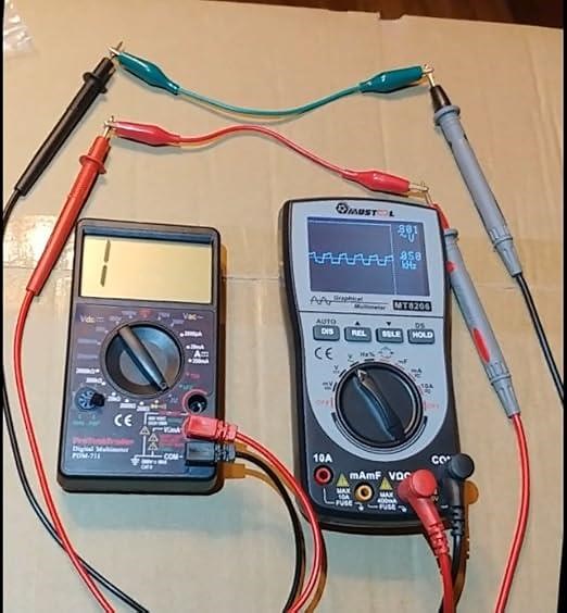 Digital Multimeter Square Wave Output Function Generator