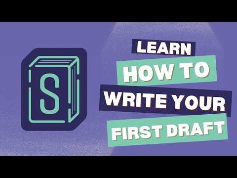 How to Write a First Draft in 30 Days