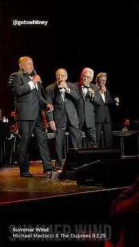 Michael Martocci & The Duprees Live Performance of Summer Wind