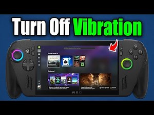 How To Turn Off Vibration on ROG Xbox Ally X