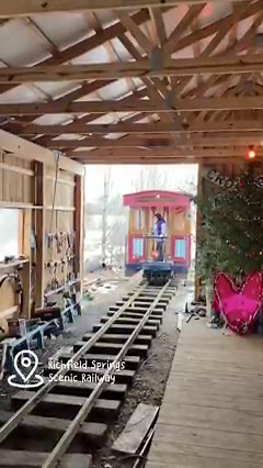 ALL ABOARD 🚂 the Richfield Springs Scenic Railway! | This Is Cooperstown, NY