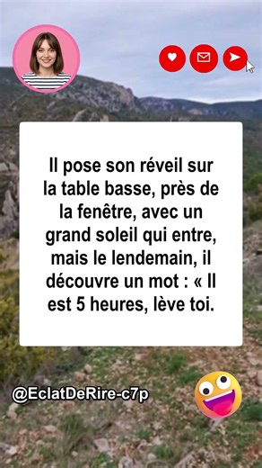 ⏰ Réveil surprise 😂 #blagues #humour #comédie #rire #drôle #marrant #france #shorts #youtube
