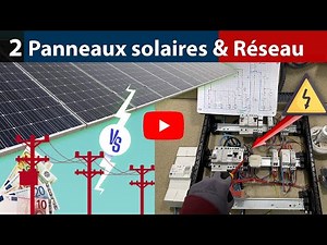 How to couple a solar panel with its electrical installation?