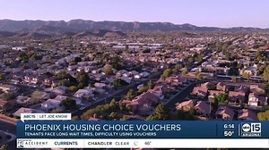 Phoenix housing vouchers in short supply for Arizona families