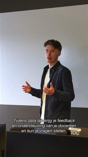 Melle vertelt over de lesmethode | Applied Data Science & Artificial Intelligence