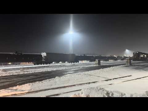 CSX M424 with RF&P third arriving on West Springfield yard