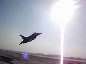 F-16 Low Pass Fly-By