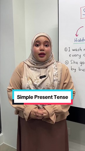 When to use simple present tense? #english #grammar #uasa #primaryschool #education #studytips #studytok #englishtips #fyp