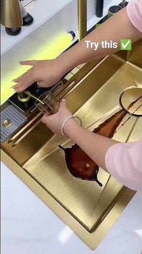 use old Kitchen Sink design❌.. Try new stylish kitchen sink design best quality..✨ #kitchensinkdes.