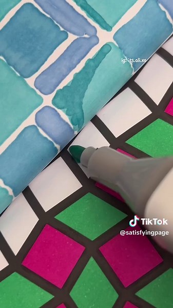 Satisfying Patterns Colouring Book for Relaxation