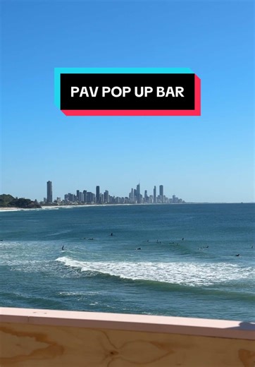 The WSL is in town and The Pav Pop Up Bar is the best seat in the house!