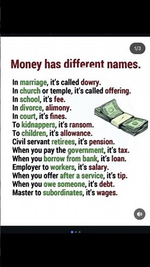 "Money Has Many Names — You Won’t Believe #3!"