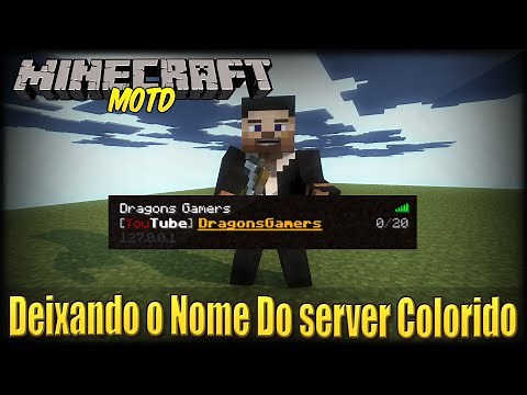 [Tutorial] MOTD Como colorir o Nome do Server Sem Erros