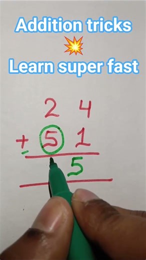 #Math#Addition#learn super fast maths addition method 💥 mathematics#trendingshorts#viralvideo