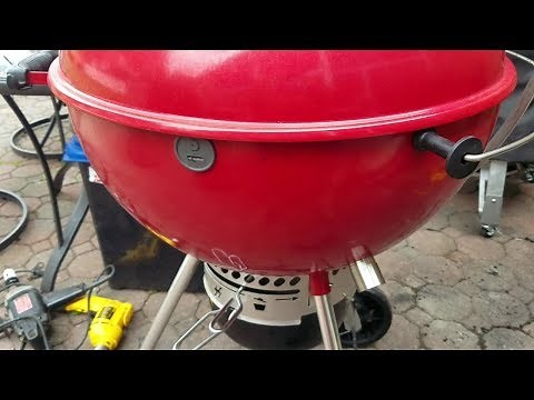 WEBER KETTLE MODS | GURU PORT | PROBE PORT
