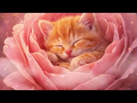 Kitten Purring 🐱🌙 Deep Sleep, Relaxation & Baby Sleep