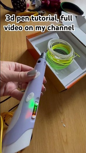 3d pen tutorial #3dpen #3dprintingpen #3dpentutorial #3dpenart #3dpencreations