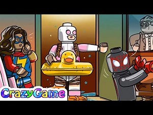 Lego Marvel Super Heroes 2 100% Guide Gwenpool Mission #10 Poole Party (Pink Brick, Mysterio)