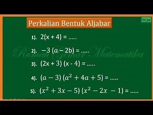 Algebraic Multiplication #algebra