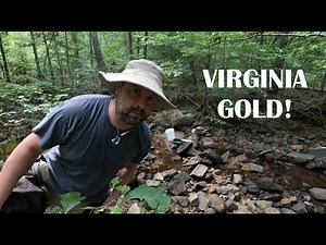 Virginia Gold! (Downstream from old gold mine)