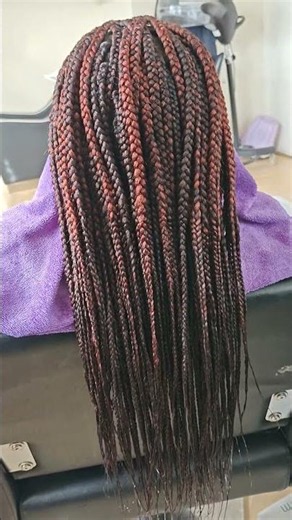 box braids #beautiful #boxbraids #hairtutorial #youtube #hairstyle #love #youtubevideo #hair #wow