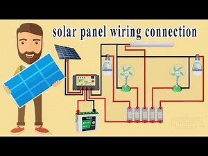 solar panel wiring connection in house wiring diagram