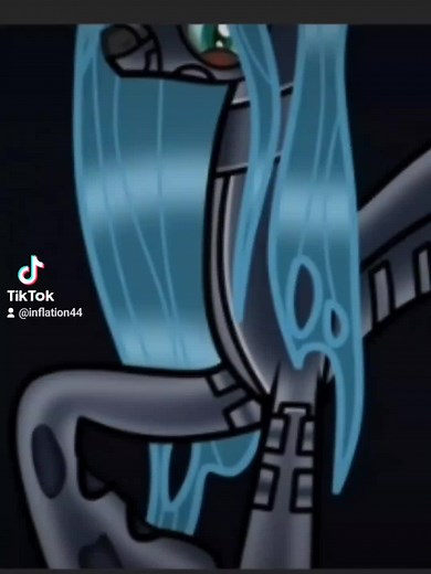 Queen Chrysalis Latex Suit Inflation 🖤🖤🖤