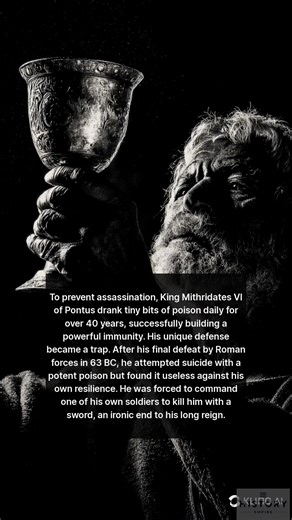 King Mithridates VI of Pontus was a master of enterprise, turning his Black Sea kingdom into a hub of immense wealth through shrewd trade and business development. His investment in luxury and property was legendary, but his greatest personal investment was far more peculiar. Paranoid about assassination, he began a daily regimen of consuming small, non-lethal doses of various poisons. This was a unique innovation in personal security he hoped would guarantee his long-term survival and the conti