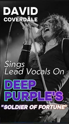 David Coverdale's Powerful Vocals on Soldier of Fortune