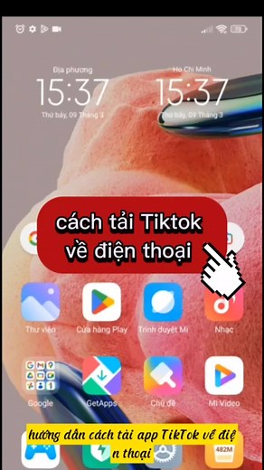 Cách tải Tiktok về điện thoại đơn giản #trending #tiktok #congnghe