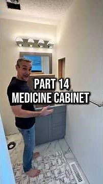 Bathroom Reno Part 14 | Medicine Cabinet Install + The Glow Up Continues