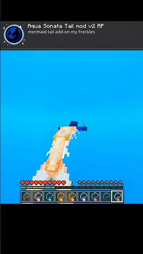 bedrock mermaid addon 1.21 + #minecraft #shorts #mods #lyunaff