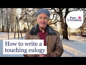 How to write a heartfelt eulogy