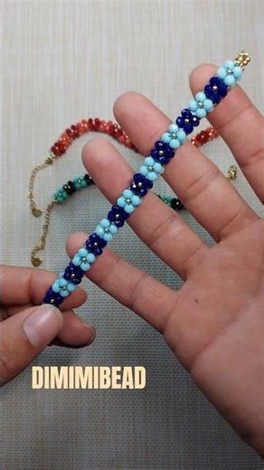 50 | Veronica Persica Bracelet Colorful #jewelry #handmade #bracelet #beads