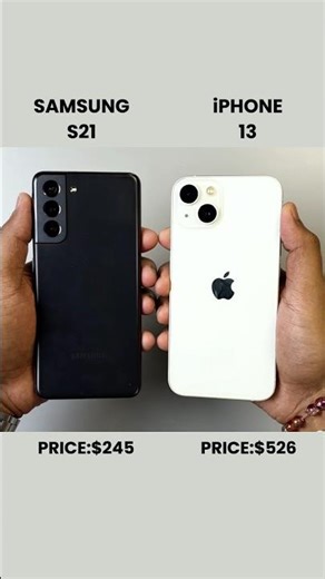 Samsung S21 vs iPhone 13 ⚡ Speed Test | Which is Faster?