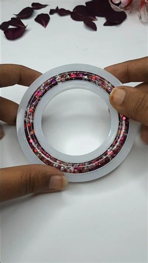 How to Make Resin Bangle 😍 Epoxy Resin Bangle 😍 Resin Bangle 😍 #bangle #Jwellery