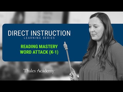 Reading Mastery | Word Attack K-1