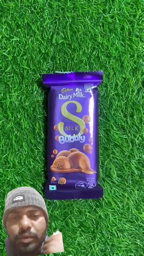 🍫 Dairy Milk Silk Bubbly ASMR Unboxing | Satisfying Chocolate Sounds 😍 #shorts