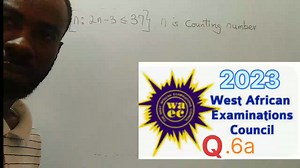 WAEC 2023 Q6a. #mathtutor #math #WAEC #igcse | MATH with ISH | Facebook