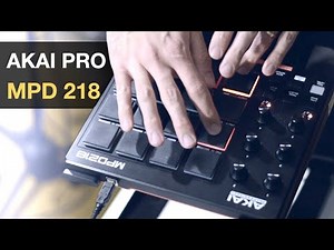 Finger Drumming on AKAI MPD 218 "Wurly in Space"