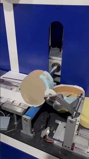 Oval box making machine/round box making