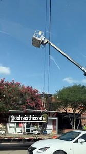 👷‍♂️OSHA IS THIS SAFE? • 〽️AERIAL LIFTS - AERIAL LIFTS ARE NOT A CRANE: Aerial Lifts AND Cranes ARE NOT Designed to perform the same Tasks - they do NOT have the same Lifting OR Moving Power AND a Cranes ARE unable to accommodate Personnel. • ➖Operate the Lift on Firm Level Ground in order to best Stabilize the Base. • ❓An Aerial Lift is ANY Vehicle-Mounted Device used to Elevate Personnel including: • Extendable Boom Platforms . • Aerial Ladders . • Articulating(jointed) Boom Platforms . • Ver