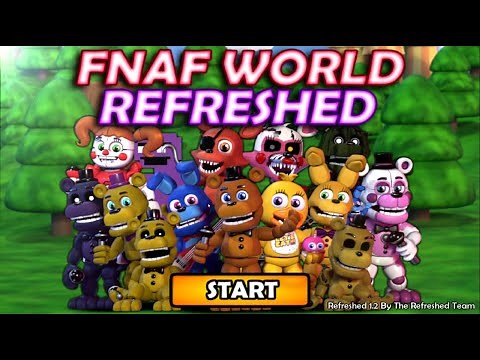 The best FNAF World MOD I've ever played